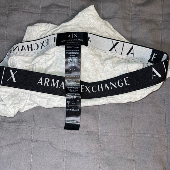 Small Gray ARMANI EXCHANGE TRUNKS - Picture 3 of 7